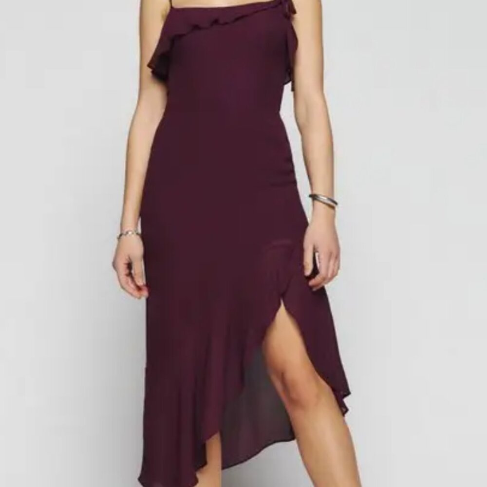 Reformation Liana Dress Prune SIZE 0